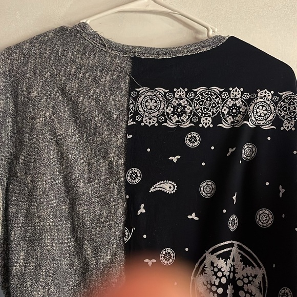 Blue patchwork‎ jacket Indigo Thread Co Size Small - Picture 7 of 9